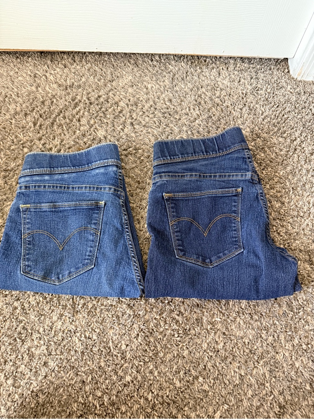 Levi's Women's Straight Leg Jeans - Two Blue Washes -2 pair!!